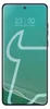 A smartphone screen displaying the time and date, with a stylized graphic overlay. Produktbild-Vorschau