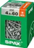 Set 250 viti SPAX Torx in acciaio a testa svasata, Diam.4,5 Anteprima dell’immagine prodotto 4
