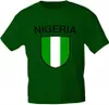T-Shirt mit Print Fahne Flagge Nigeria 76421 dunkelgrün Gr. Produktbild-Vorschau 1