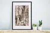 MuchoWow® Gerahmtes Poster Tiermuster - Schlange - Braun Produktbild-Vorschau 4