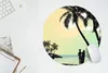 MuchoWow® Mauspad Mousepad Strand - Sonne - Palme - Surfen Produktbild-Vorschau 5