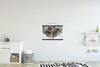 MuchoWow® Textilposter Wolf - Schnee - Tiere 60x40 cm mit Produktbild-Vorschau 2