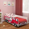 ACMA lit d'enfant lit de voiture lit de pompier junior set Voir les images du produit 2