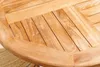 Massiver Gartentisch EMPIRE TEAK 70cm Teakholz rund Produktbild-Vorschau 12