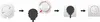 A sequence of images showing how to use a plug socket cover. Produktbild-Vorschau