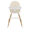 TULANO Morsel Beige | Kinderhochstuhl 2 in 1 Hochstuhl Produktbild-Vorschau 15