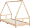 vidaXL Dětská postýlka 80x200 cm z masivního borovicového Náhled obrázku produktu 3