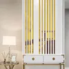 A decorative gold strip is shown on a white wall, with a white console table below it. Podgląd zdjęcia produktu
