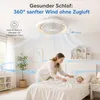 Φ49cm Deckenventilator mit Beleuchtung Fernbedienung APP Produktbild-Vorschau 10