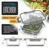 Arendo Frischhaltedosen, Lunchbox, Vorratsdosen 5er Set, Produktbild-Vorschau 2