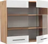 Küchenglasschrank Vicco Fame-Line Weiß Hochglanz 80 cm, Produktbild-Vorschau 4