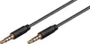 Goobay AVK 182-0150 mini audio cable 1.5 m 3.5mm Black Voir les images du produit 1