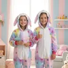 Onesie Kigurumi Pigiama Coniglio Costume Travestimento Anteprima dell’immagine prodotto 6