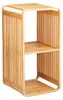 Relaxdays Bambus Regal, abgerundetes Standregal, schmales Produktbild-Vorschau 8