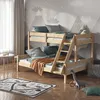 Patrová postel Vitalispa Everest Přírodní dřevo 140x200 / Náhled obrázku produktu 4