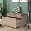 Botník s lavicí Vicco Iker Sonoma 80 x 45 cm, Model 35913 Náhled obrázku produktu 5