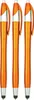 3 Stück - Stylus Pen für Tablet und Smartphone - Orange Produktbild-Vorschau 1