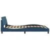 vidaXL Struttura letto con testiera "Dover" blu 120x200 cm Anteprima dell’immagine prodotto 5