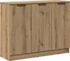 vidaXL Sideboard Artisan-Eiche 90,5x30x70 cm Holzwerkstoff Produktbild-Vorschau 2