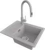 PRIMAGRAN Granitspüle Grau 55x44cm, Spülbecken 1 Becken + Produktbild-Vorschau 1