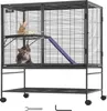 VEVOR 92x58x100cm Frettchenkäfig aus Metall, 2-stöckiger Produktbild-Vorschau 2