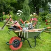 Relaxdays Schubkarrenrad PU 4.80 4.00-8, Vollgummireifen Produktbild-Vorschau 5