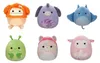 Jazwares Squishmallows figura di peluche Agnello Rosa Lala Anteprima dell’immagine prodotto 5