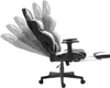 Chair Racing Chefsessel mit Sportsitz und ergonomsichen Produktbild-Vorschau 3