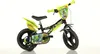 A children's bicycle with a dinosaur theme, shown against a white background. Voir les images du produit