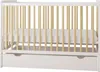 ZEE LUMI Bílá/Přírodní dětská postýlka 120×60 cm 2v1 se Náhled obrázku produktu 17