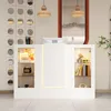 Empfangstheke mit LED-Beleuchtung und Glasvitrine, mit Produktbild-Vorschau 2