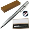 LED Kugelschreiber mit Laserpointer und Licht / aus Metall Produktbild-Vorschau 1