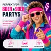 Accessorio Costumi mullet Stile retrò neon – Set di 3 fasce Anteprima dell’immagine prodotto 5
