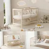 Merax Babybett Kinderbett 60x120cm, Höhenverstellbar Produktbild-Vorschau 5