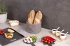 Zeller Brotbeutel, rund, Baumwolle, anthrazit/créme Ø20x12 Produktbild-Vorschau 3