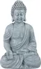 Relaxdays 10025658_940, Šedá, Poly pryskyřice, Buddha, 1 Náhled obrázku produktu 1