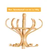 COSTWAY Wieszak na ubrania 182 cm, drewniany wieszak na Podgląd zdjęcia produktu 4