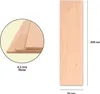 Metrie | Bh258C Bastelbrett Buchenholz | 258 x 70 x 3,5 mm Produktbild-Vorschau 2