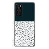 MuchoWow® Handyhülle Schutzhülle Hülle für Huawei P40 Polka Produktbild-Vorschau 1
