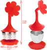 com-four® 4x Tee-Ei aus rostfreiem Edelstahl und Silikon - Produktbild-Vorschau 4