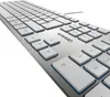 CHERRY KC 6000 SLIM Tastiera a filo, argento/bianco, USB Anteprima dell’immagine prodotto 13
