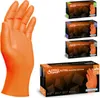 Arbeitshandschuhe aus dickem orangefarbenem Nitril mit Produktbild-Vorschau 8