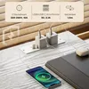 HOMCOM Písací stôl/kuchynský stôl s 2 USB portmi na Náhľad obrázku produktu 5