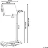 BELIANI Laptoptisch Hellgrün 70 x 40 cm Manuell Produktbild-Vorschau 3