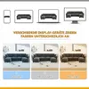 Merax U-Form Ecksofa 4 Sitzer, Chenille Sofa Mit 2 Produktbild-Vorschau 9