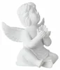 Rosenthal Engel klein Weiss matt Engel mit Glücksklee 6,5cm Produktbild-Vorschau 3