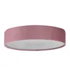 Deckenlampe Metall E27 D: 50 cm rund Rosa 3-flammig Modern Produktbild-Vorschau 2