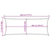 Vela Parasole 160 g/m² Beige 2x4,5 m in HDPE Anteprima dell’immagine prodotto 9