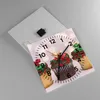 Wanduhr - Quadrat - Glasuhr - Cupcakes Dessert Kuchen Produktbild-Vorschau 2