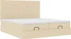 vidaXL Ottoman-Bett mit Matratzen & LEDs Creme 180x200 cm Produktbild-Vorschau 7